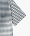 M CHECK HALF SLEEVE SHIRT IN IVORY image 17