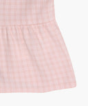 KIDS W CHECK SLEEVELESS BLOUSE IN PINK image 11