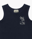 KIDS TERRY SLEEVELESS+PANTS SET-UP IN NAVY image 11