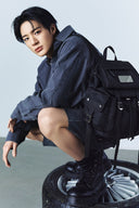 MATIN POCKET UTILITY LARGE BACK PACK IN BLACK image 1