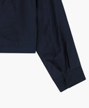 W CROP SHEER JACKET IN NAVY image 13
