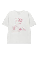 PORTRAIT GRAFFITI LOGO TOP IN WHITE image 12