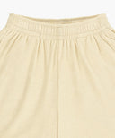 KIDS TERRY SLEEVELESS+PANTS SET-UP IN CREAM image 14