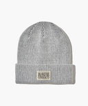 CLASSIC LOGO BEANIE IN IVORY image 1