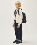 KIDS BEAR PRINT BACKPACK IN NAVY image 15