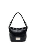 MATIN STUD POINT SMALL SHOULDER BAG IN BLACK image 1