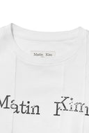 UNBALANCE LOGO CROP TOP IN WHITE image 3