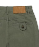 STUD POINT COLOR DENIM PANTS IN KHAKI