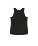 SLEEVELESS HENLEY TOP FOR MEN IN BLACK