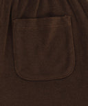 KIDS TERRY SLEEVELESS+PANTS SET-UP IN BROWN image 16
