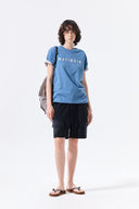 APPLIQUE FELT LOGO TOP IN BLUE image 9