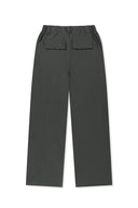 STRAP BELTED PANTS FOR MEN IN CHARCOAL GREY image 13