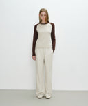 W BASIC RAGLAN LONG SLEEVE IN BUTTER