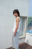 BANDING BERMUDA SWEATPANTS FOR MEN IN GRAY image 11