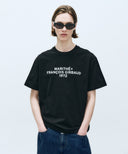 LETTERING LOGO OVERSIZED TEE IN BLACK image 1