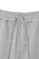 BANDING BERMUDA SWEATPANTS FOR MEN IN GRAY image 4