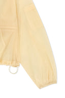 BACK LOGO HOODY WINDBREAKER FOR WOMEN IN CREAM image 5