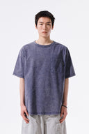 VINTAGE WASHED POCKET TOP FOR MEN IN CHARCOAL GREY image 6