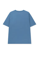 APPLIQUE FELT LOGO TOP FOR MEN IN BLUE image 15
