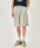 M EASY HALF PANTS IN STRIPE image 12