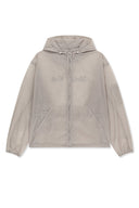 BACK LOGO HOODY WINDBREAKER FOR MEN IN LIGHT GRAY image 14