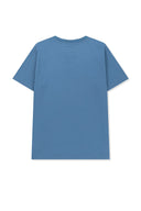 APPLIQUE FELT LOGO TOP IN BLUE image 2