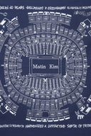 MATIN LOGO FESTA BANDANA IN NAVY image 3