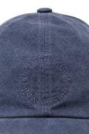 WASHED CIRCLE LOGO BALL CAP IN NAVY image 4