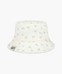 CLASSIC LOGO FLOWER BUCKET HAT IN IVORY image 6
