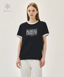 AEROCOOL CRACK CLASSIC LOGO RINGER TEE IN NAVY image 10