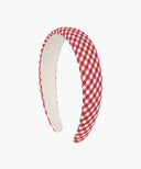 KIDS W CIRCLE LOGO HAIR BAND IN RED
