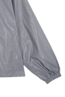 MATIN KIM LOGO COATING JUMPER IN DARK GRAY image 5