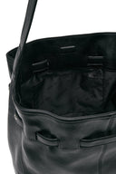 BELTED VOLUNN MID BUCKET BAG IN BLACK image 5