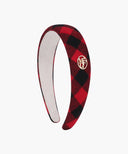 CIRCLE LOGO HAIR BAND IN RED image 6