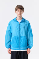 BACK LOGO HOODY WINDBREAKER FOR MEN IN CHARCOAL GREY image 6