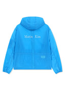 BACK LOGO HOODY WINDBREAKER FOR MEN IN CHARCOAL GREY image 13