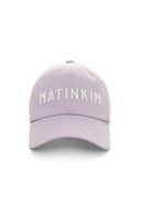 APPLIQUE FELT LOGO BALL CAP IN LILAC image 5
