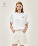 AEROCOOL SMALL CLASSIC LOGO TEE IN WHITE image 11