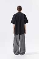 STRAP BELTED PANTS FOR MEN IN CHARCOAL GREY image 19