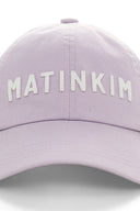 APPLIQUE FELT LOGO BALL CAP IN LILAC image 4