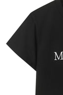MATIN KIM LOGO CROP TOP IN BLACK image 4
