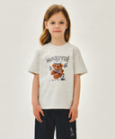 KIDS MARINE BEAR REGEN TEE IN OATMEAL image 11