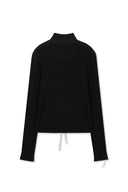 HANDCRAFT SLIM FIT CARDIGAN IN BLACK image 2