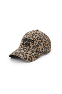 MATIN LEOPARD VOLUME LOGO BALL CAP IN DARK BEIGE image 2