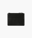 CLASSIC LOGO ZIP CARD WALLET IN BLACK image 2