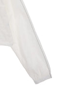 MATIN CROP HOODY COATING JUMPER IN IVORY image 4