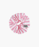 CLASSIC LOGO STRIPE HAIR SCRUNCHIE IN PINK image 6
