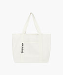 REGULAR LOGO BIG COTTON BAG IN NATURAL image 8