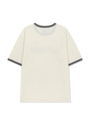 MATIN LOGO RINGER TOP FOR MEN IN CREAM image 14
