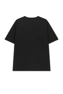 APPLIQUE FELT LOGO TOP FOR MEN IN BLACK image 3